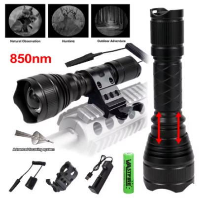 Lanterna IR 850nm