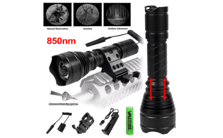 Lanterna IR 850nm