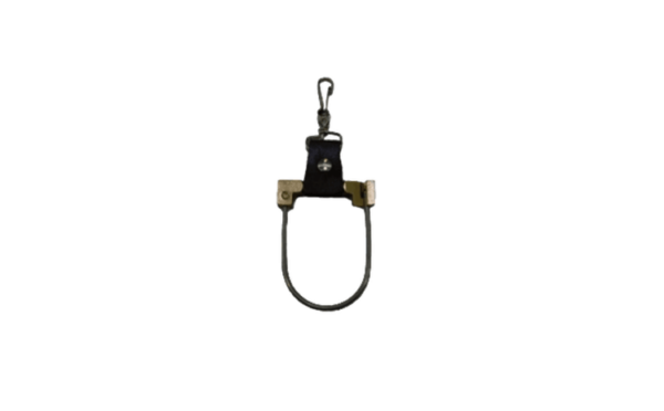 Porta caça c/mola inox Coelho Nº2