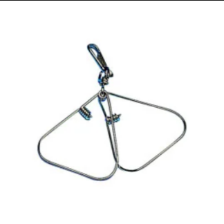 Porta caça triangular duplo